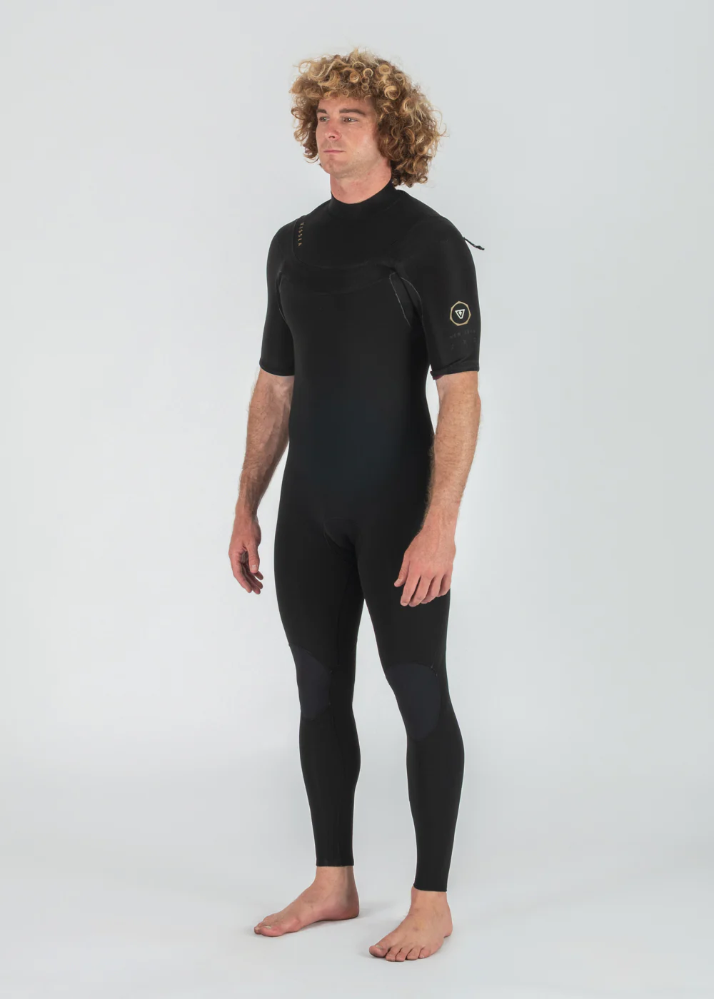 New Seas 2-2 Short Sleeve Full U-Zip Wetsuit - Image 4