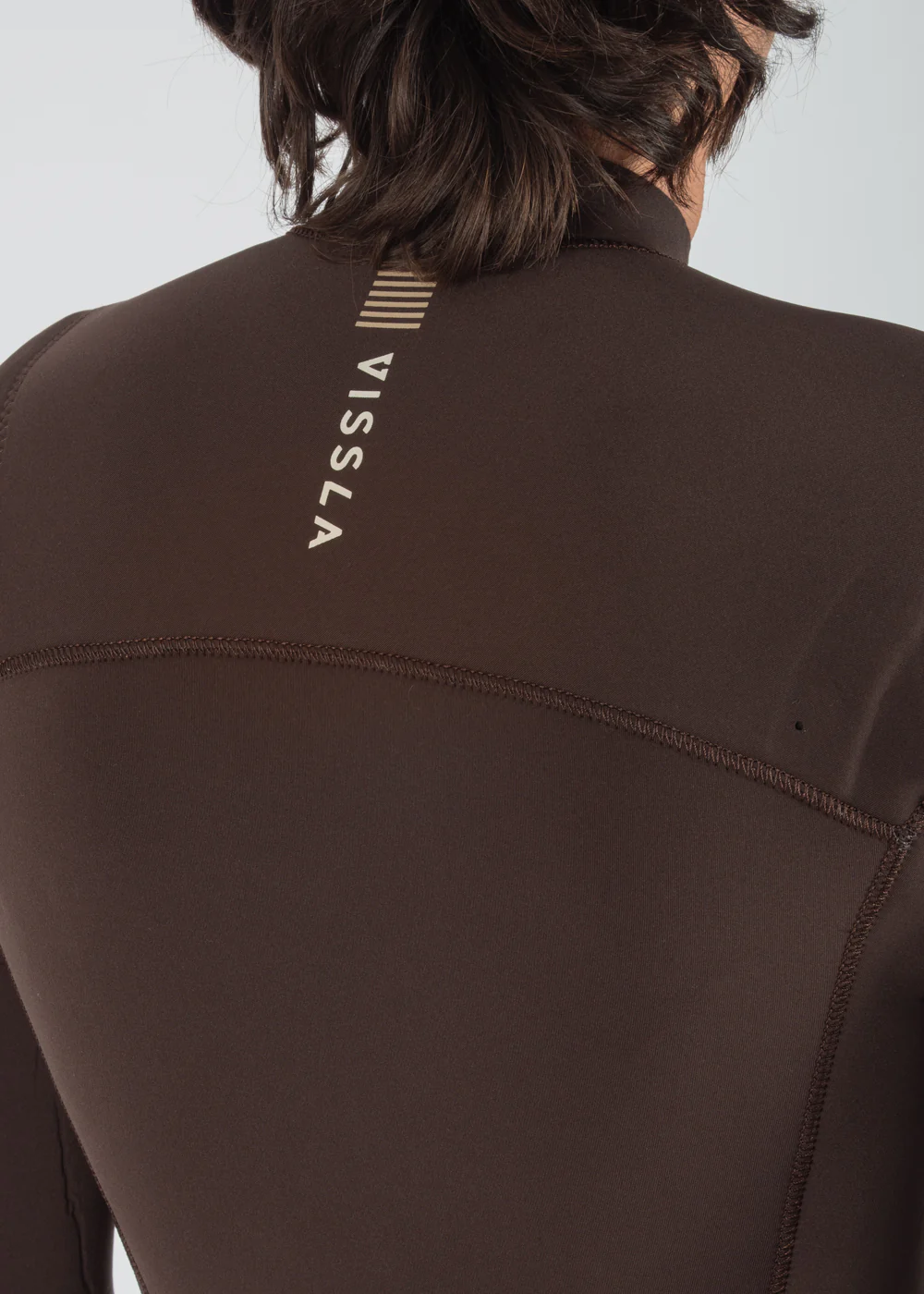 7 Seas 3-2 Full Chest Zip Wetsuit - Brown - Image 4
