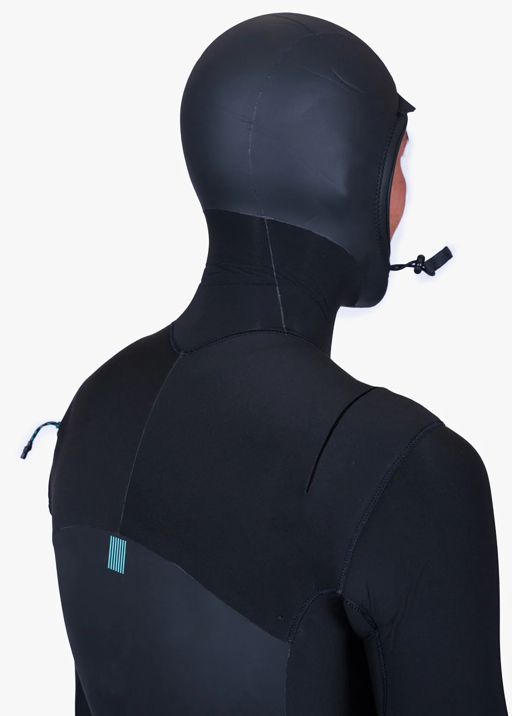 New Seas 4-3 Hooded U-Zip Wetsuit - Image 4