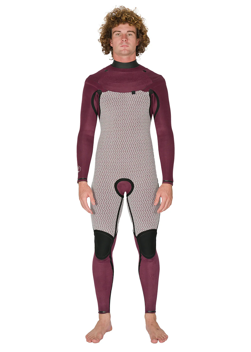 New Seas 4-3 U-Zip Wetsuit - Black - Image 8