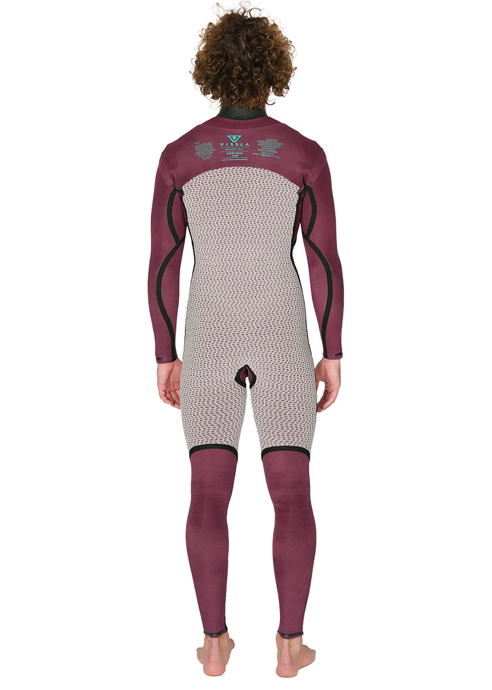 New Seas 4-3 U-Zip Wetsuit - Black - Image 9