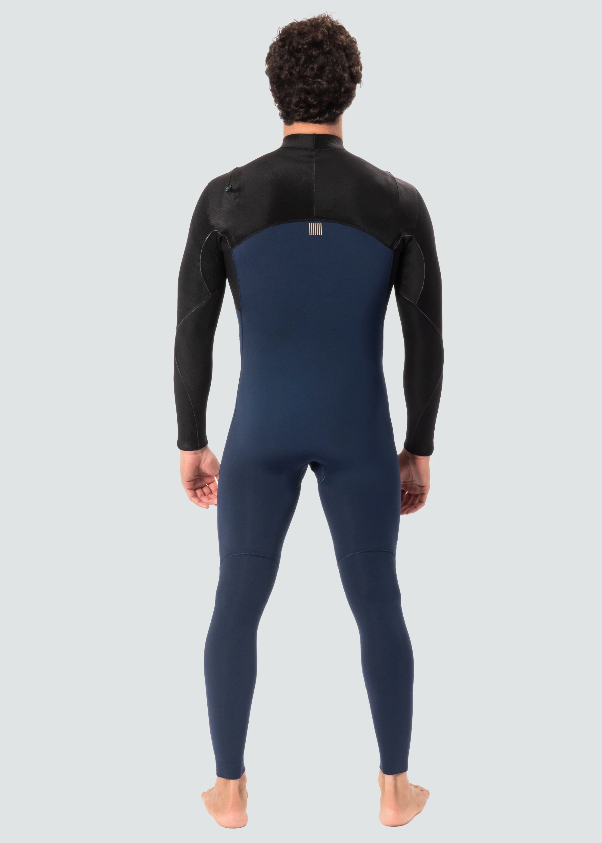 New Seas 4-3 U-Zip Wetsuit - Midnight - Image 3