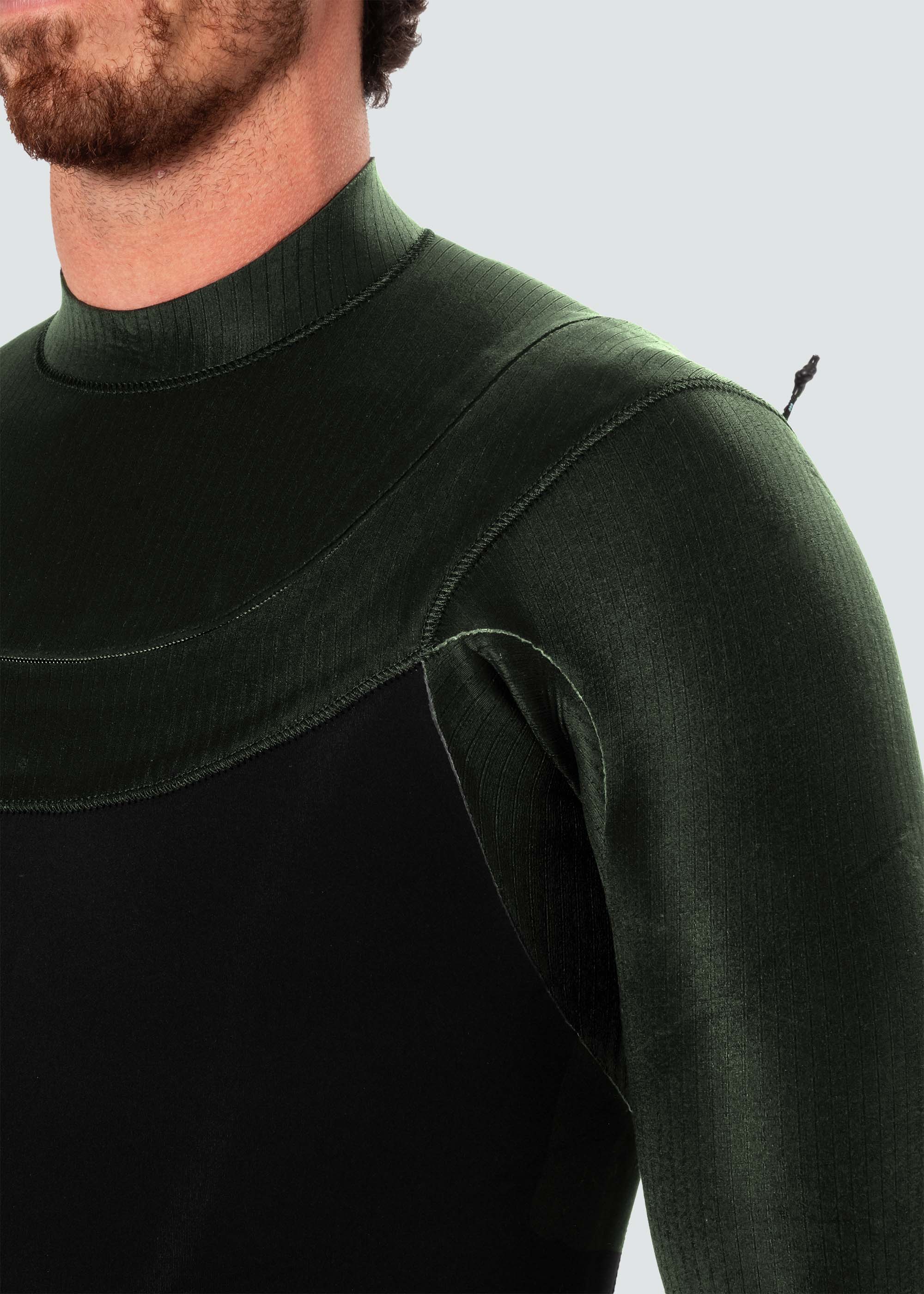 New Seas 4-3 U-Zip Wetsuit - Surplus - Image 4