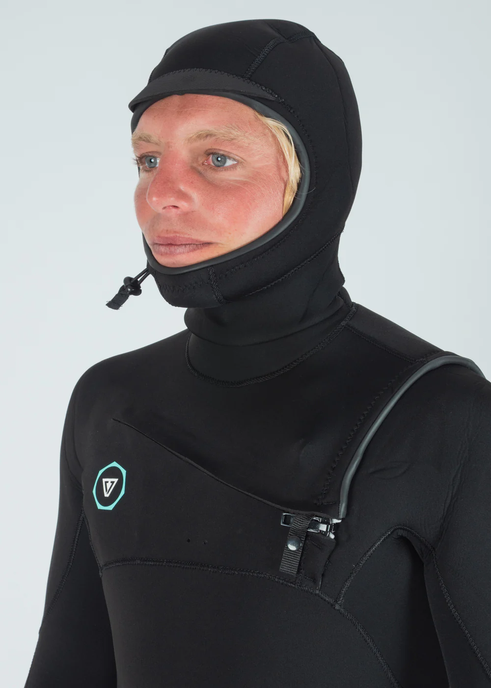 7 Seas 5-4-3 Full Hooded Chest Zip Wetsuit - Image 4